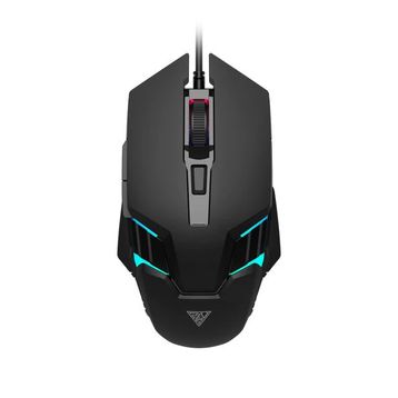 Gamdias Aura GS4 Çok Renkli Aydınlatma USB Kablolu 6 Tuşlu 3.600 DPI Siyah Gaming Mouse