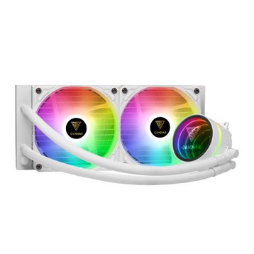 Gamdias Chione M3-240W AM5-1700 Beyaz 240 mm RGB Sıvı Soğutmalı İşlemci Fanı