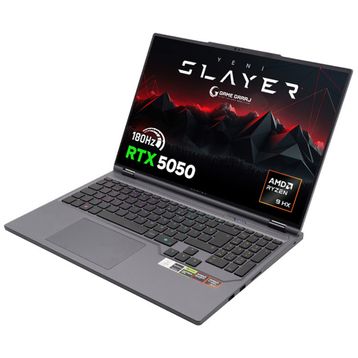 Game Garaj Slayer R9T-5050 C1 Ryzen 9 7845HX 32GB RAM 1TB SSD RTX 5050 FreeDOS 16 inç Oyun Bilgisayarı