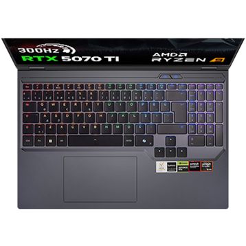 Game Garaj Slayer R9T-5070TI C2 Ryzen 9 9955HX 64GB RAM 2TB SSD RTX 5070 Ti FreeDOS 16 inç Oyun Bilgisayarı