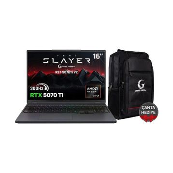 Game Garaj Slayer R9T-5070TI V2 C3 Ryzen 9 9955HX (2x16) 32GB RAM 1TB SSD RTX 5070 Ti FreeDOS 16 inç Gaming Laptop