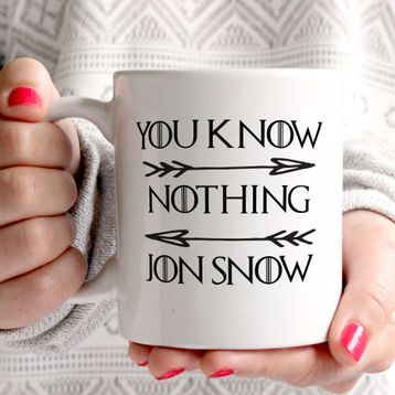 Game Of Thrones Jon Snow Kupa Bardak