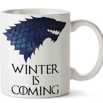 Game Of Thrones Winter İs Coming Porselen Kupa Bardak