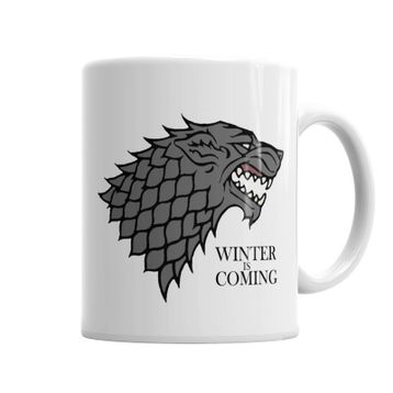 Game Of Thrones Winter İs Coming Porselen Kupa Bardak