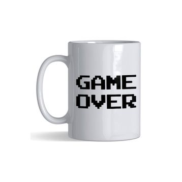 Game Over Porselen Kupa Bardak