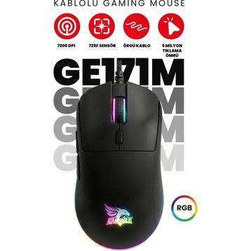 Gameagle GE171M 7200DPI Optik Kablolu Gaming Mouse