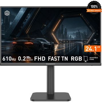 GameBooster Elitra EF60 GB-25O2P600FFOW 24.1 inç 610 Hz 0.2 ms Pivot Full HD TN Gaming Monitör