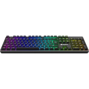 GameBooster G24B Enigma Rainbow Red Switch Mekanik Siyah Gaming Klavye