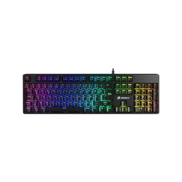 GameBooster G24B Enigma Rainbow Red Switch Mekanik Siyah Gaming Klavye