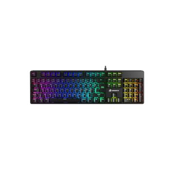 GameBooster G24B Enigma Rainbow Red Switch Mekanik Siyah Gaming Klavye