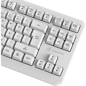 GameBooster G75 Elya TKL Membrane Switch Kablolu Beyaz Gaming Klavye