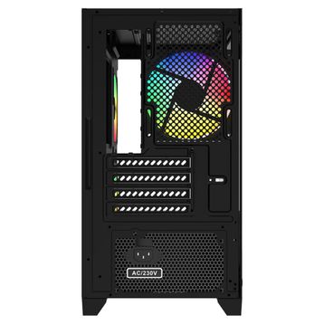 GameBooster GB-M6001 Rainbow Fanlı 600 W Micro ATX Gaming Bilgisayar Kasası