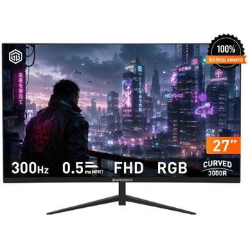 GameBooster Lyris FF30 GB-27M1F300CFMR 27 inç 300Hz 0.5ms Curved Gaming Monitör