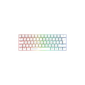 GameBooster Syma Beyaz RGB TKL Kablolu Mekanik Gaming Klavye