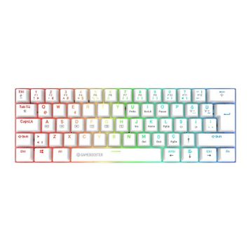 GameBooster Syma Beyaz RGB TKL Kablolu Mekanik Gaming Klavye