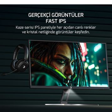 Gamepower Kaze T20 27 inç 200Hz 0.5ms IPS Oyuncu Monitörü