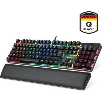Gamepower Ogre RGB Blue Switch Almanca Kablolu Mekanik Gaming