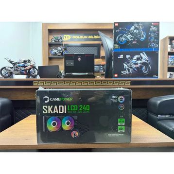 Gamepower Skadi LCD 240 ARGB 240 mm İşlemci Sıvı Soğutucu