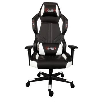 Gamer Çınar Beyaz-Siyah Oyuncu Koltuğu