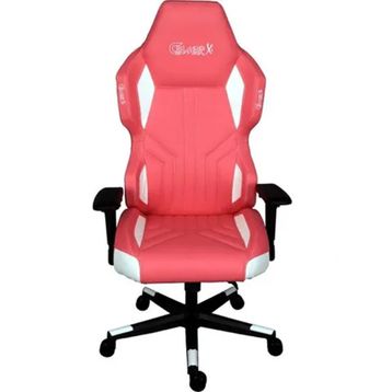 Gamer Çınar Pembe-Beyaz Oyuncu Koltuğu