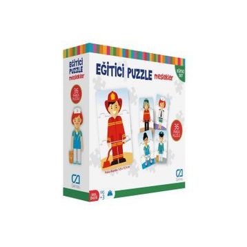Games Eğitici Meslekler 36 Parça Puzzle