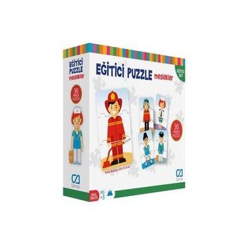 Games Eğitici Meslekler 36 Parça Puzzle