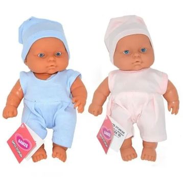 Gamze Bebek 6341 Mavi Pembe Mini Et Bebek