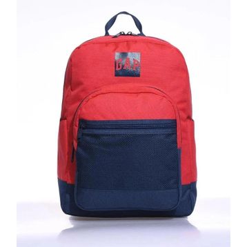 GAP 03398 Kırmızı Lacivert Çift Bölmeli Sırt Çantası
