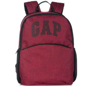 GAP 03441 Bordo Çift Bölmeli Sırt Çantası
