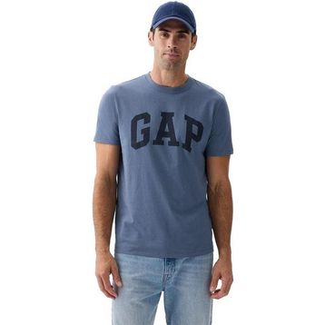 GAP 856659 Mavi Logo Erkek T-shirt