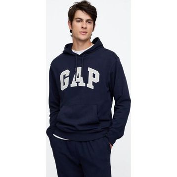 GAP 868453007 V-Frch FT Heritage Logo Po Lacivert Erkek Eşofman Üstü