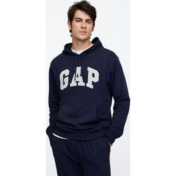 GAP 868453007 V-Frch FT Heritage Logo Po Lacivert Erkek Eşofman Üstü