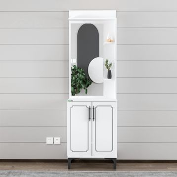 Garaj Home 2 Kapaklı Aynalı Dolap