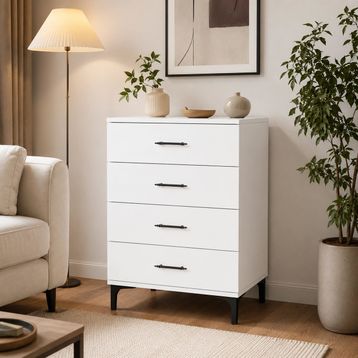 Garaj Home Doğa Beyaz Şifonyer