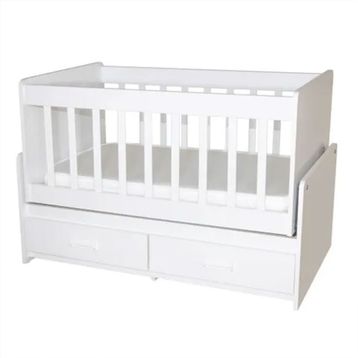 GarajHome Elegant 60x120 cm Beyaz Beşik