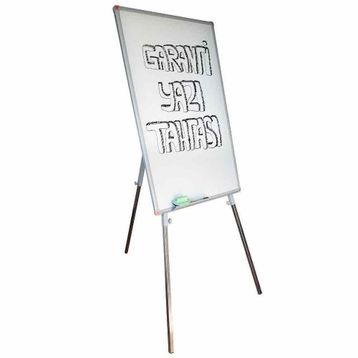 Garanti 50X70 cm Teleskopik Ayaklı Beyaz Yazı Tahtası