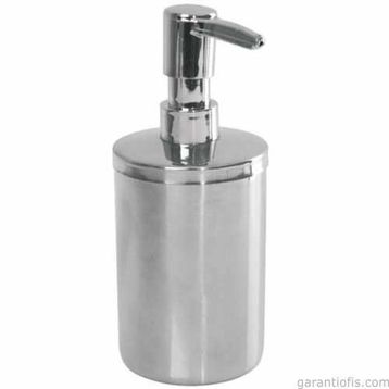 Garanti Metal 7055 Krom Silindir Şeklinde Sıvı Sabunluk