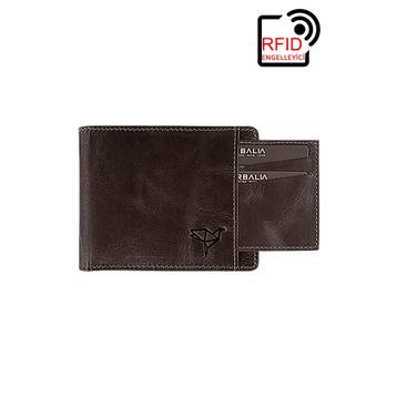 Garbalia Crazy Gri Unisex Cüzdan