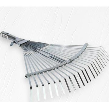 Garda 30-45 cm Ayarlı Metal Çim ve Yaprak Toplama Tırmığı