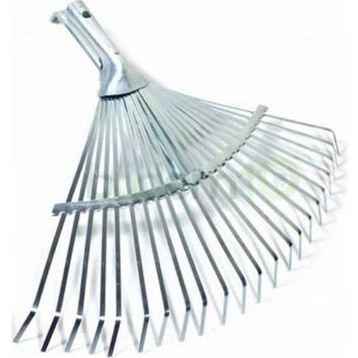 Garda 30-45 cm Ayarlı Metal Çim ve Yaprak Toplama Tırmığı