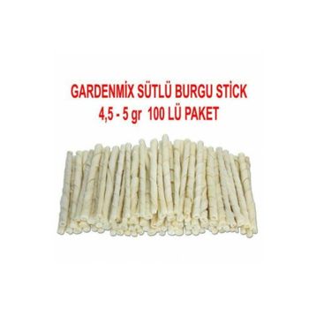 Garden Mix 100x5 gr Sütlü Burgu Köpek Ödül Kemiği