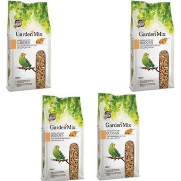 Garden Mix Platin Ballı 4x1 kg Muhabbet Kuş Yemi