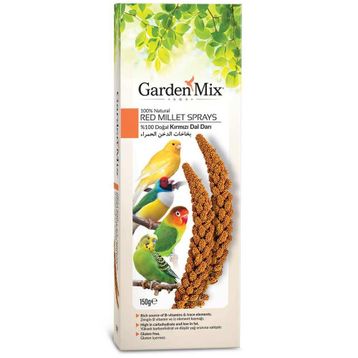 Garden Mix Platin Kırmızı Dal Darı