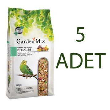 Garden Mix Platin Meyveli 5x1 kg Muhabbet Kuş Yemi