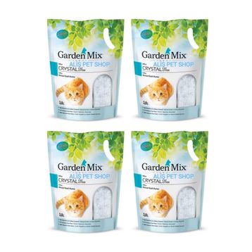 Garden Mix Silica Kristal 4x 3.8 lt Kedi Kumu