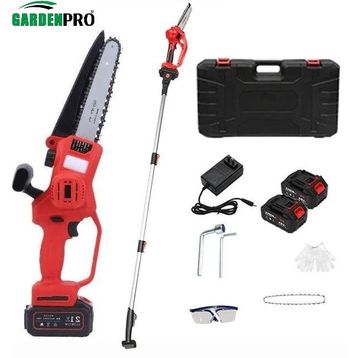 Garden Pro VST9C208 Lityum Akülü Uzatma Aparatlı Budama Testeresi