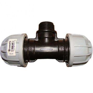 Gardena 2733 25x3/4x25 Erkek Diş T Parçası