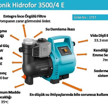 Gardena 3500/4E Hidrofor
