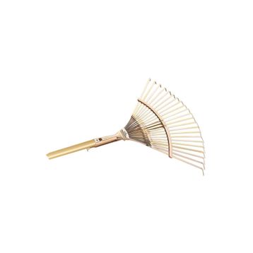 Gardener 10733 Ahşap Saplı Ayarlı Metal Çim ve Yaprak Toplama Tırmığı