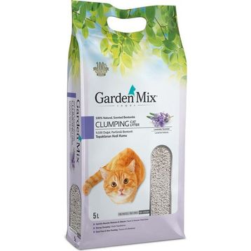 Gardenmix 5 lt Lavanta Kokulu Bentonit İnce Kedi Kumu